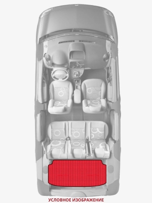 ЭВА коврики «Queen Lux» багажник для Hyundai Grandeur (TG)